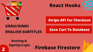 Ecommerce App With React Hooks & Firebase #2 Routing & SignUp/Login