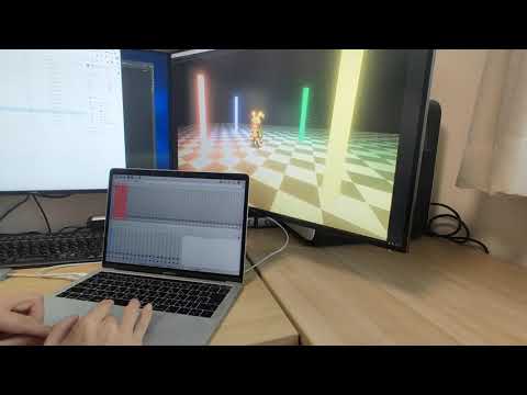 【Unity】DMX input