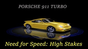 Porsche 911 Turbo. Need For Speed: High Stakes. Gameplay (PS1)