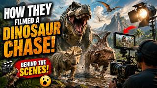 Behind the Scenes: How They Filmed a Dinosaur Chase!