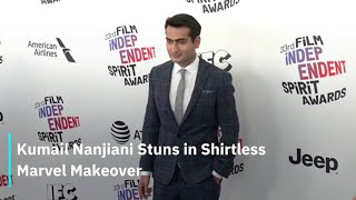 Kumail Nanjiani Stuns in Shirtless Marvel Makeover