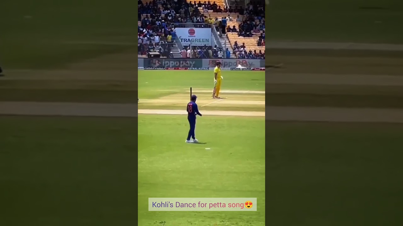 Kohli and Warner Dance Performance at Chennai Chepauk 