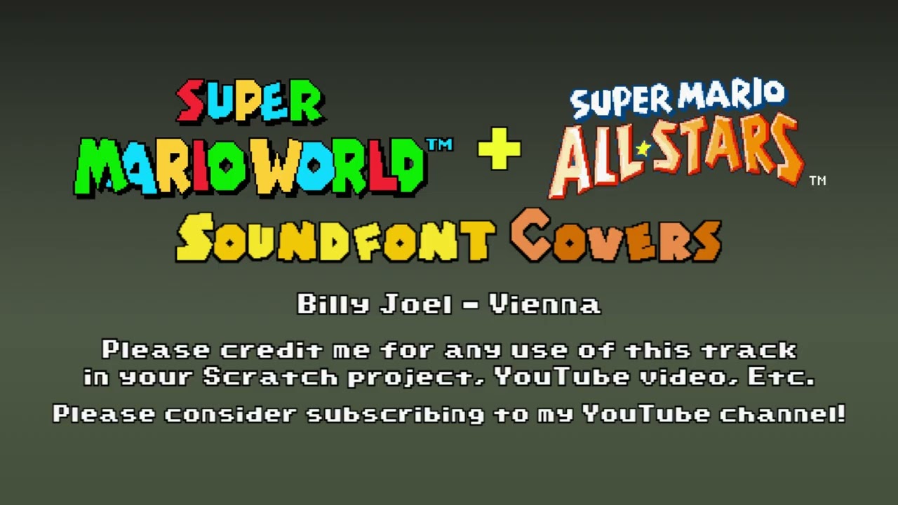 Каверы SMW + SMAS SoundFont ~ [76] Билли Джоэл - Vienna