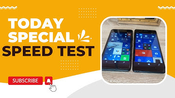 Microsoft Lumia 950 vs 640 LTE (Speed Test)