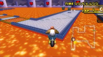 Mario Kart Wii GBA Bowser