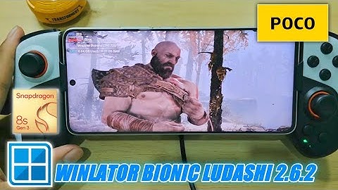 GOD OF WAR ANDROID - WINLATOR LUDASHI 2.6.2 POCO F6