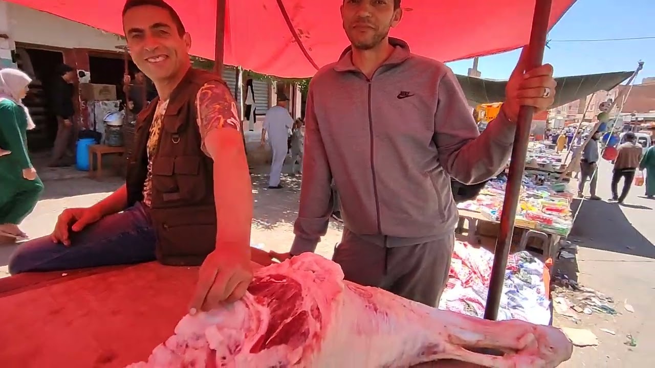 من سوق السبت رأس العين الشاوية اقليم سطات مهرجان 2024/6/29 اليوم