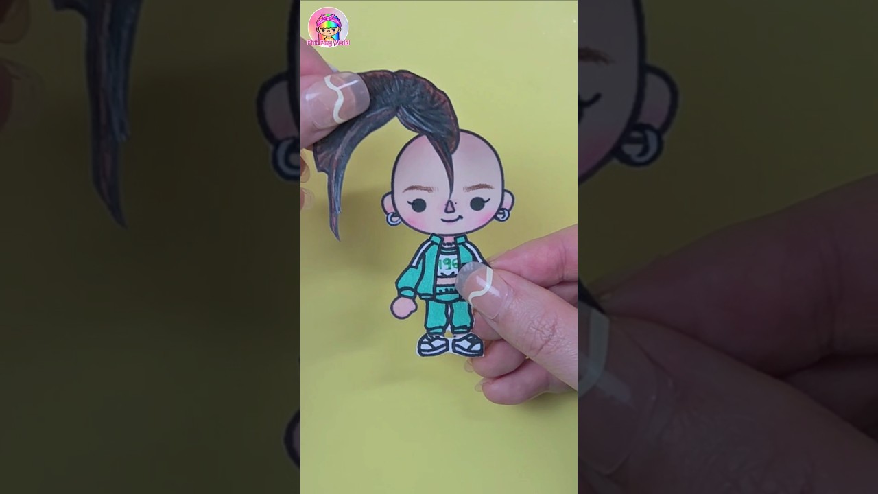 Squid Game Player 196 Tocaboca Drawing 