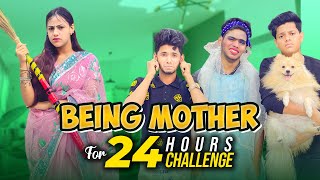 রত এখন ম Mom Being Mother For 24 Hours Challenge Rakib Hossain