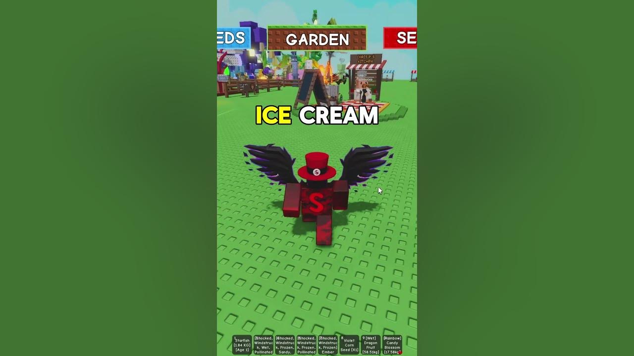 how to make ice cream recipe in grow a garden roblox (cooking event)