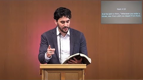Five Instructions for Serious Servants of God | Mark 6:6-13 | Pastor Daniel Batarseh