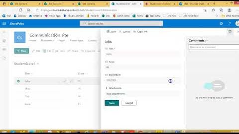 Lesson136 -  Customize SharePoint List Forms - Power Apps 1000 Videos