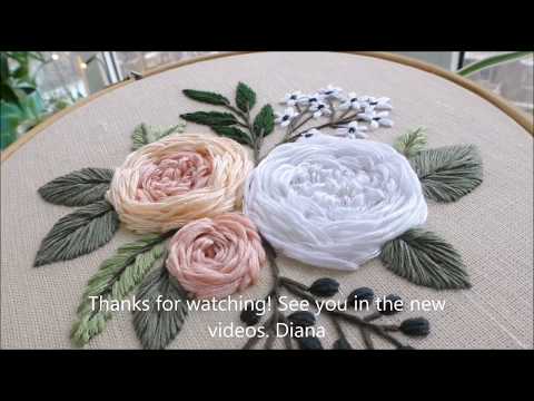 English roses-embroidery designs - Free embroidery designs