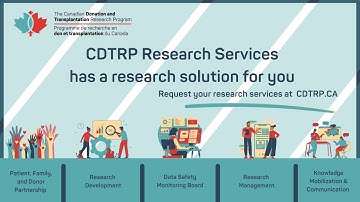 CDTRP Research Services: How We Support Researchers