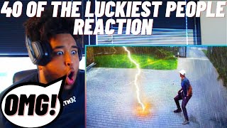 I Would've DIED!!! | 40 Luckiest People Caught On Camera! (Crazy Reaction)