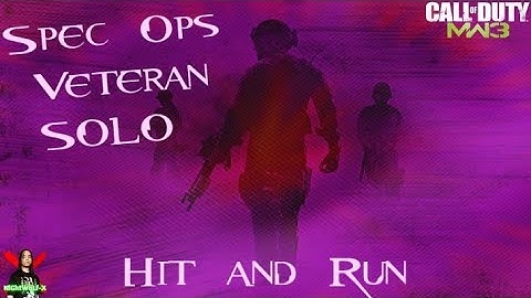 COD: MW3 - Hit and Run (Spec Ops) Veteran [SOLO] PC #3