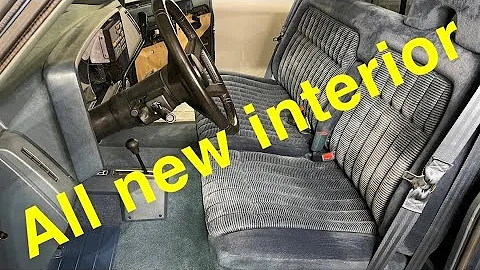 Replacing the interior of an 88-98 Chevy 1500