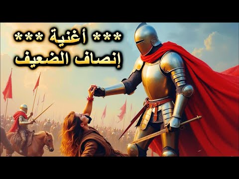 اغنية إنصاف الضعيف القوة في العدل لا في القهر 