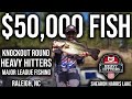 1 Cast = $50,000!!! Major League Fishing Heavy Hitters Knockout Round