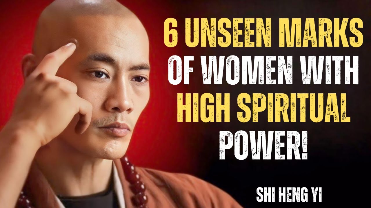 6 Unseen Marks of Women with High Spiritual Power - Shi Heng Yi Motivation