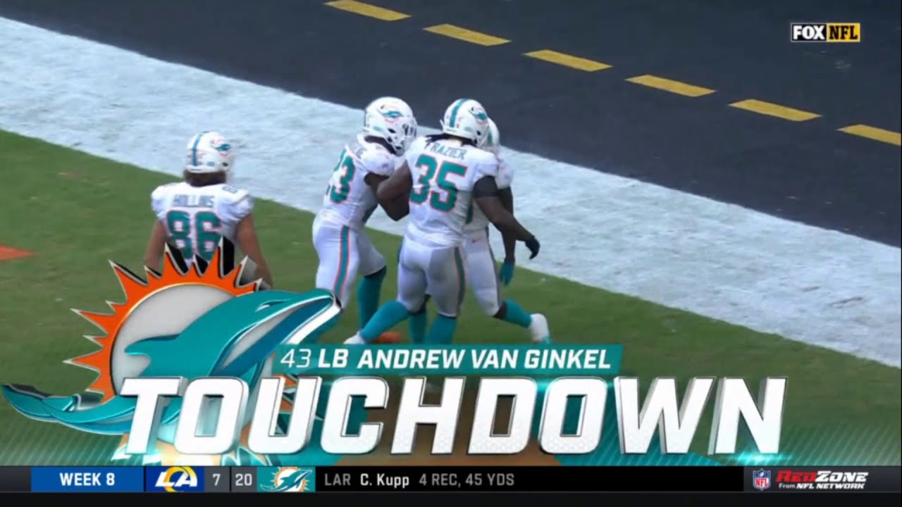 Jakeem Grant 88 Yard Punt Return For Touchdown | Rams vs. Dolphins | NFL