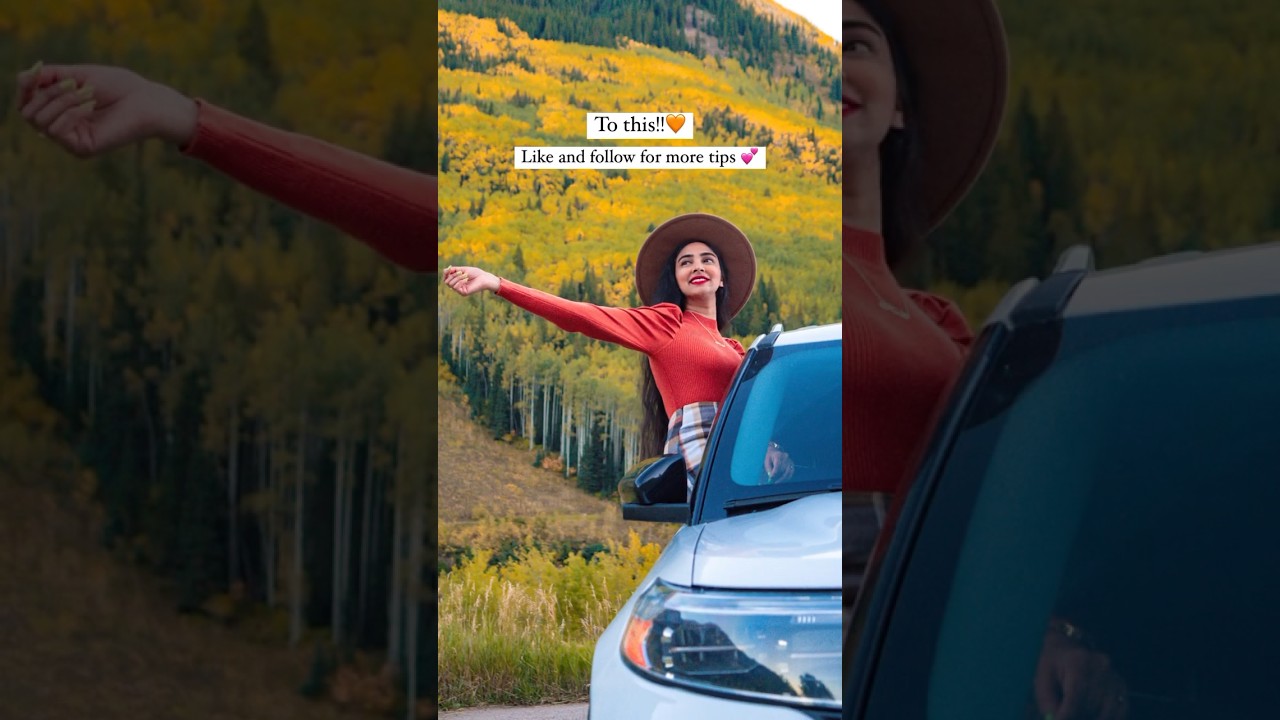 How to pose with car 