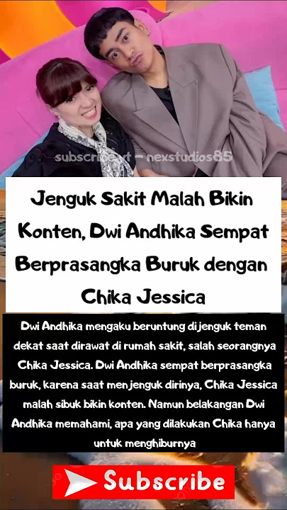 Dwi Andhika Sempat Berprasangka Buruk Saat Di Jenguk Chika Jessica #youtubeshorts #shorts #ytshorts