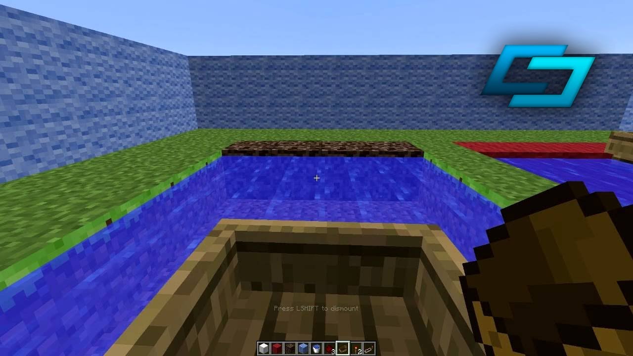 Efficient Minecraft Boat Dock [Indestructible Boat]
