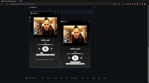 Fiz um player de música usando Python Eel.
