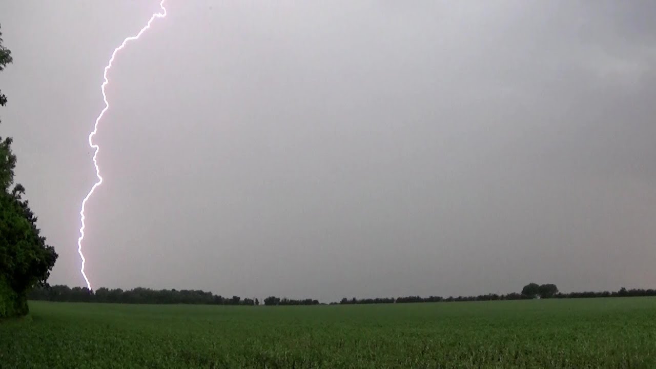 7th June 2016 - Severe storm over Bedford