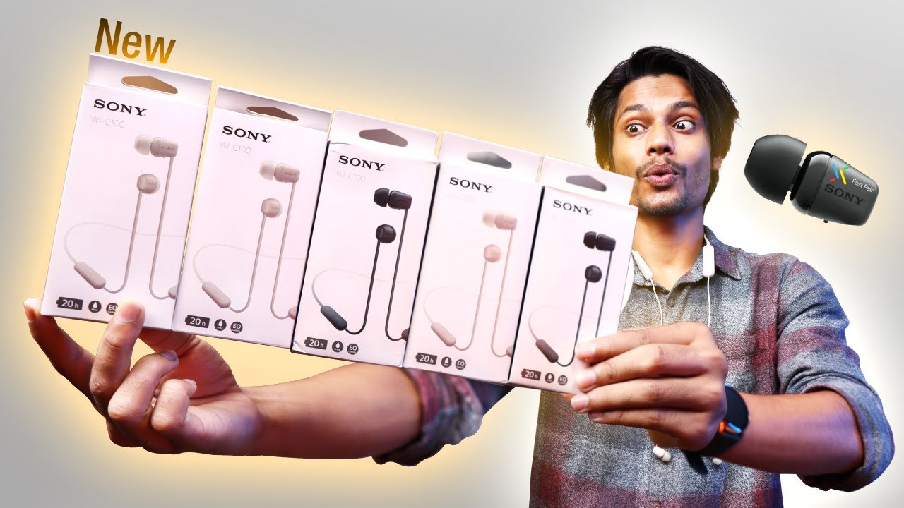 Best Sony Neckband in just 1700 Sony WIC100 Neckband With 20H