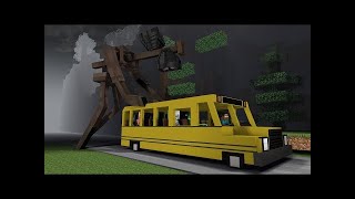 Escuela de monstruos vs Siren Head - Minecraft Animation