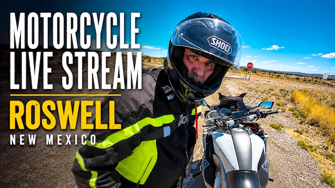 Stream Motorcycle Motorcycle Live Stream Roswell New Mexico - YouTube