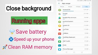 How To Stop Background App Running On Android | Background Apps Close Automatically screenshot 2