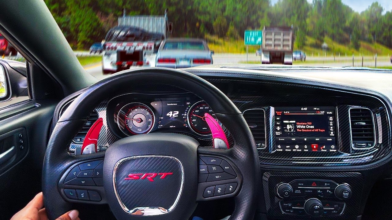 First POV In My New Scatpack Charger!
