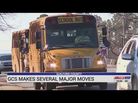 Guilford County Schools make several major moves