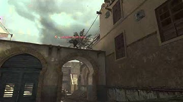 MW3-360 THROWING KNIFE WALL BANG ACROSS MAP