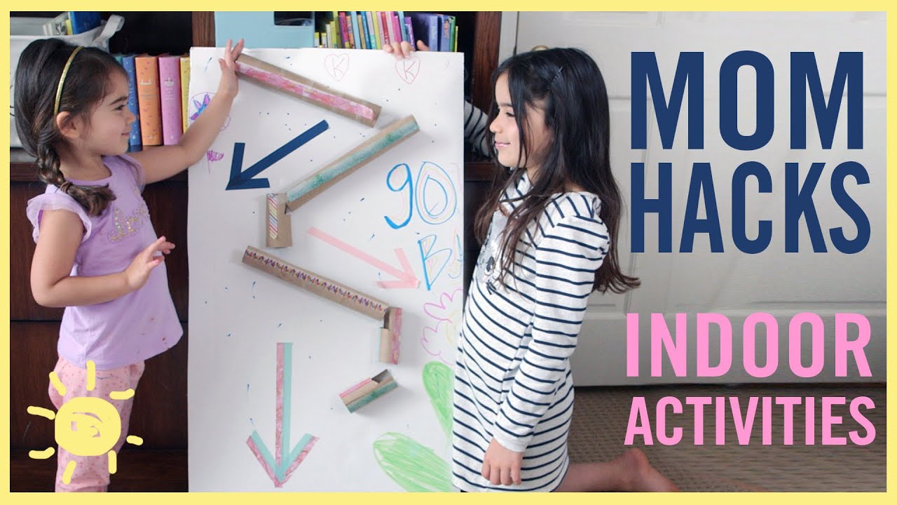 MOM HACKS ℠ Indoor Activities! (Ep. 15) YouTube