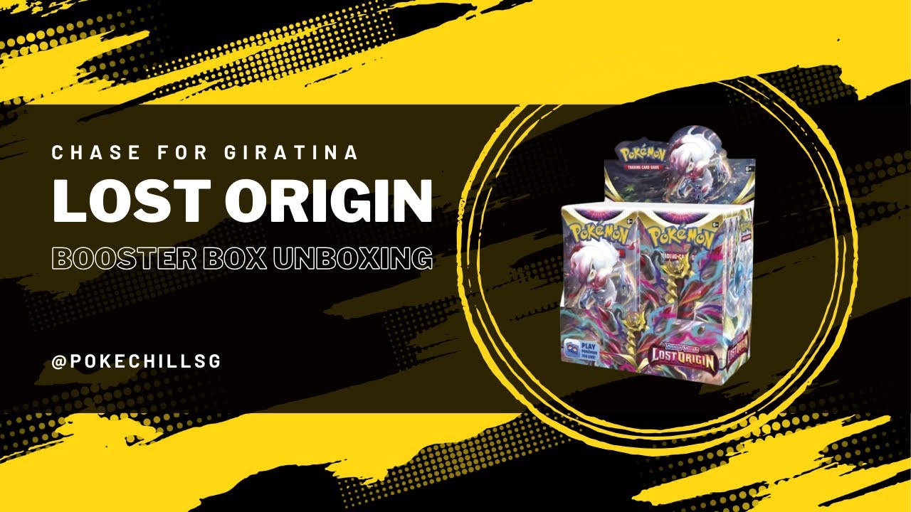 Lost Origin Booster Box Opening - YouTube