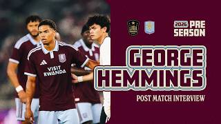 Its definitely something to build on | George Hemmings shares his post match thoughts 💬