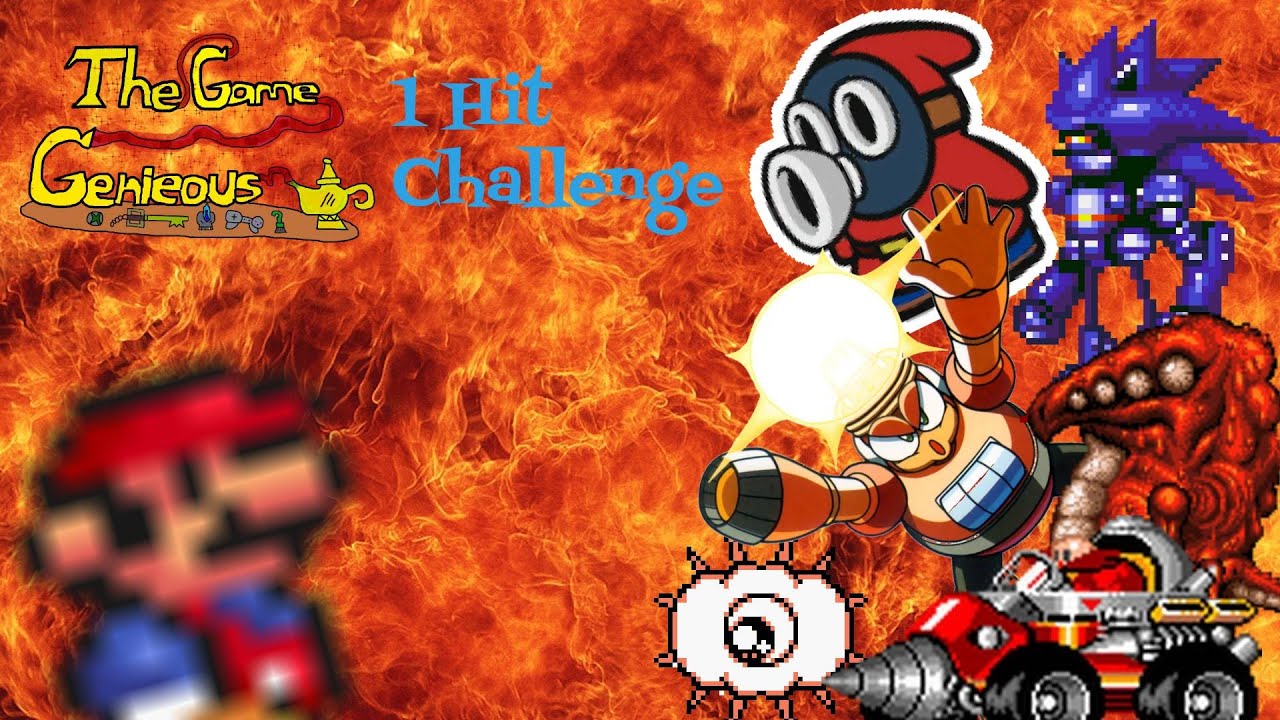 Mario Boss Remix One Hit Challenge! - The Gaming Genieous