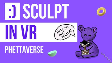 VR Sculpt - Falling From The Sky - Adobe Medium Art Timelapse