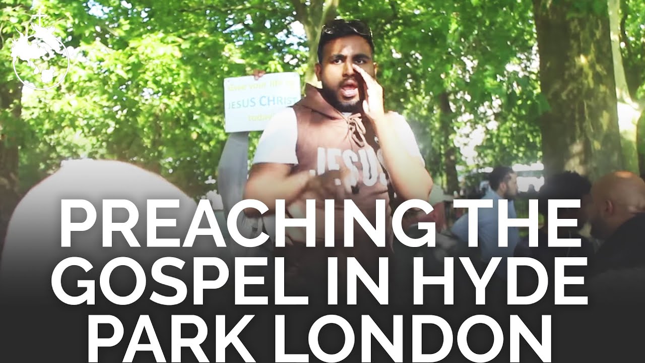 Preaching the Gospel and praying for the sick | Hyde Park London | Daniel Chand