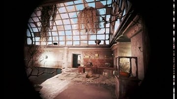 Fallout 4 VR Part 82 - Cambridge Polymer Labs Director Ghoul - Single Eye First Time Play