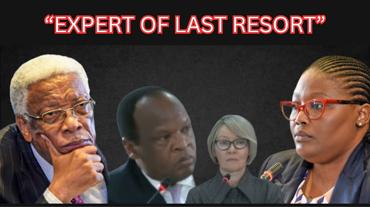 Advocate Muzi Sikhakhane vs The Gender Expert Witness | Andiswa Mengo vs Judge President Mbenenge 