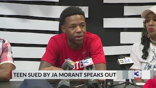 Teen sued by Ja Morant speaks out