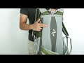 Mountaintop 40l hiking backpack with rain covers