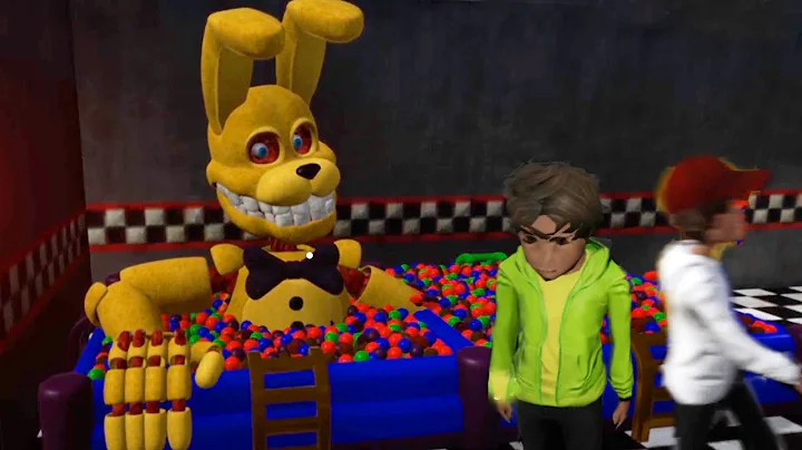 PIT BONNIE came out of the BALL PIT.. IT WANTS THE...