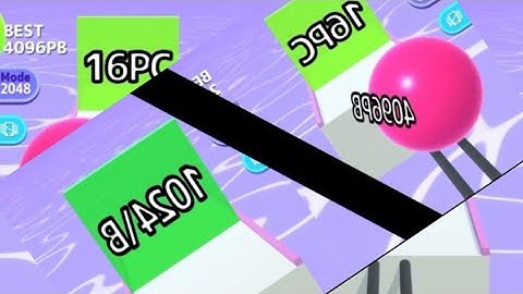 BALL RUN 2048 - INFINITY MODE “REVERSED” FULL 2048\C MORE THAN 3 HOURS