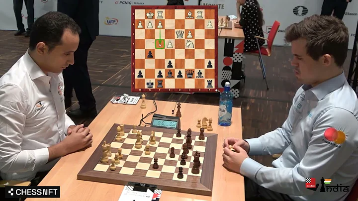 Magnus Carlsen takes on Africa no.1 Bassem Amin | ...